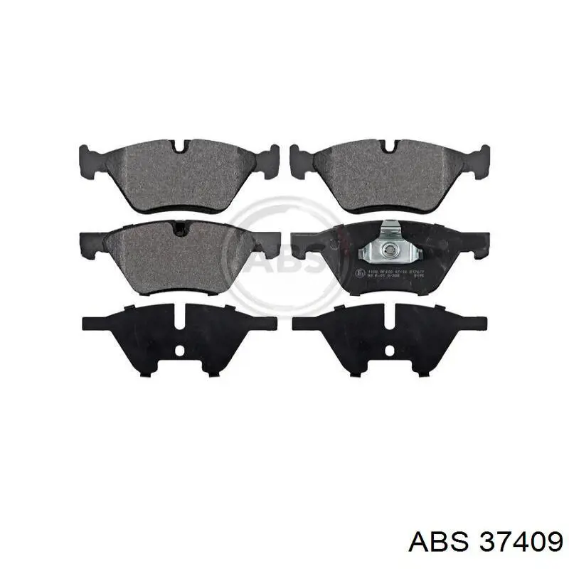 Тормозні колодки ABS 37409
