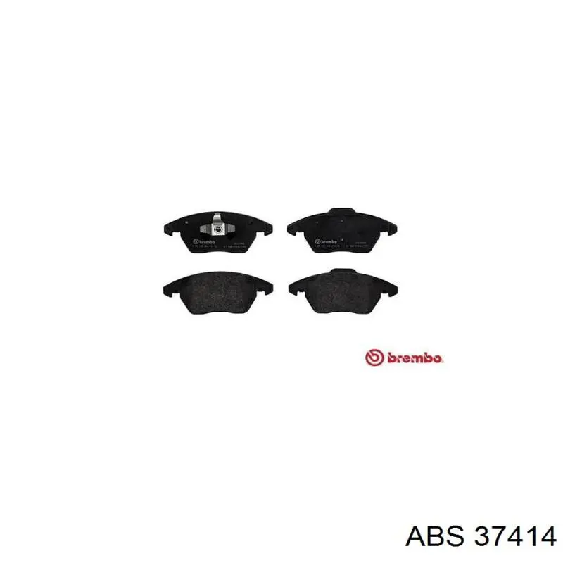Купити 37414 ABS Колодки гальмівні передні, дискові