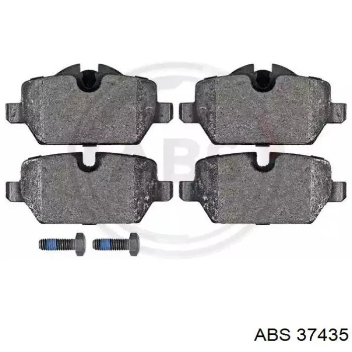 Задні гальмівні колодки ABS 37435 ціна, від 16.30 USD