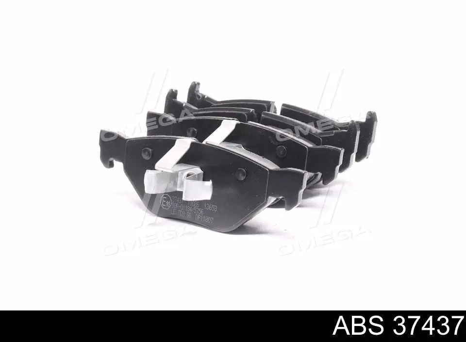 Задні гальмівні колодки ABS 37437 ціна, від 13.79 USD