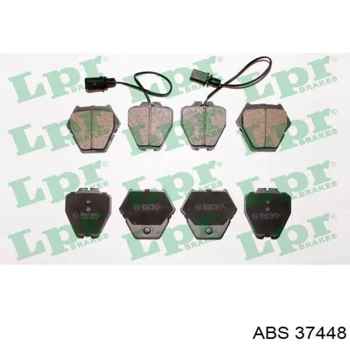 Гальмівні колодки ABS 37448 ціна, від 28.07 USD