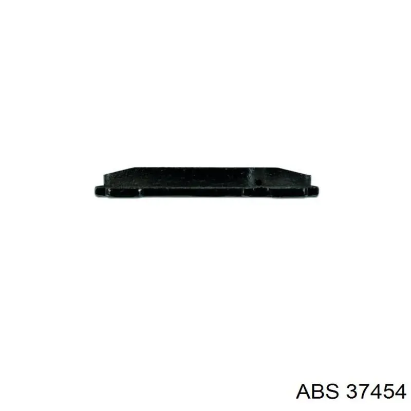 Задні гальмівні колодки 37454 ABS
