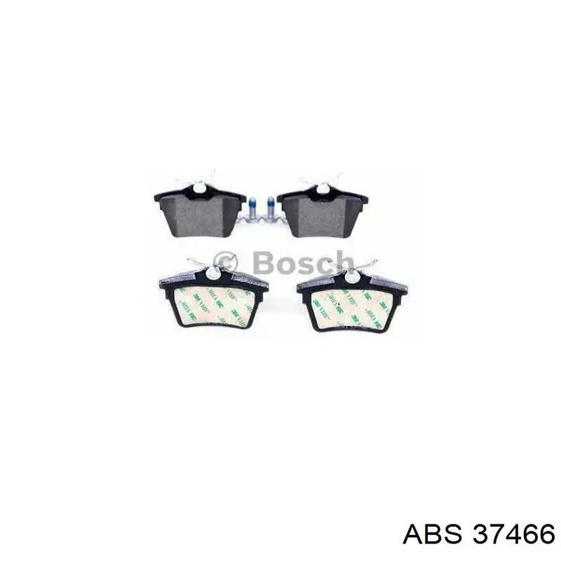 Задні гальмівні колодки ABS 37466 ціна, від 14.85 USD