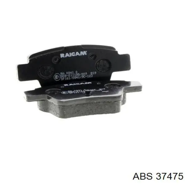 Задні дискові колодки ABS 37475