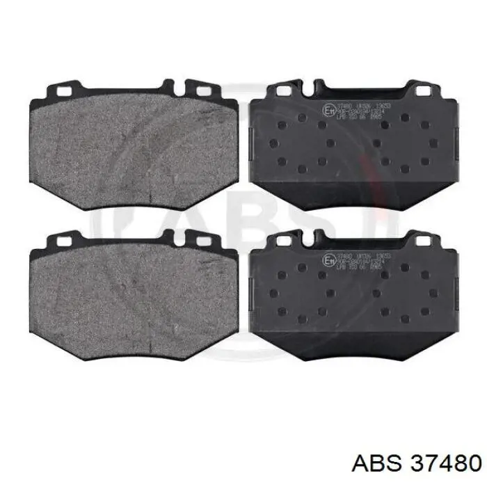 37480 ABS колодки гальмівні передні, дискові