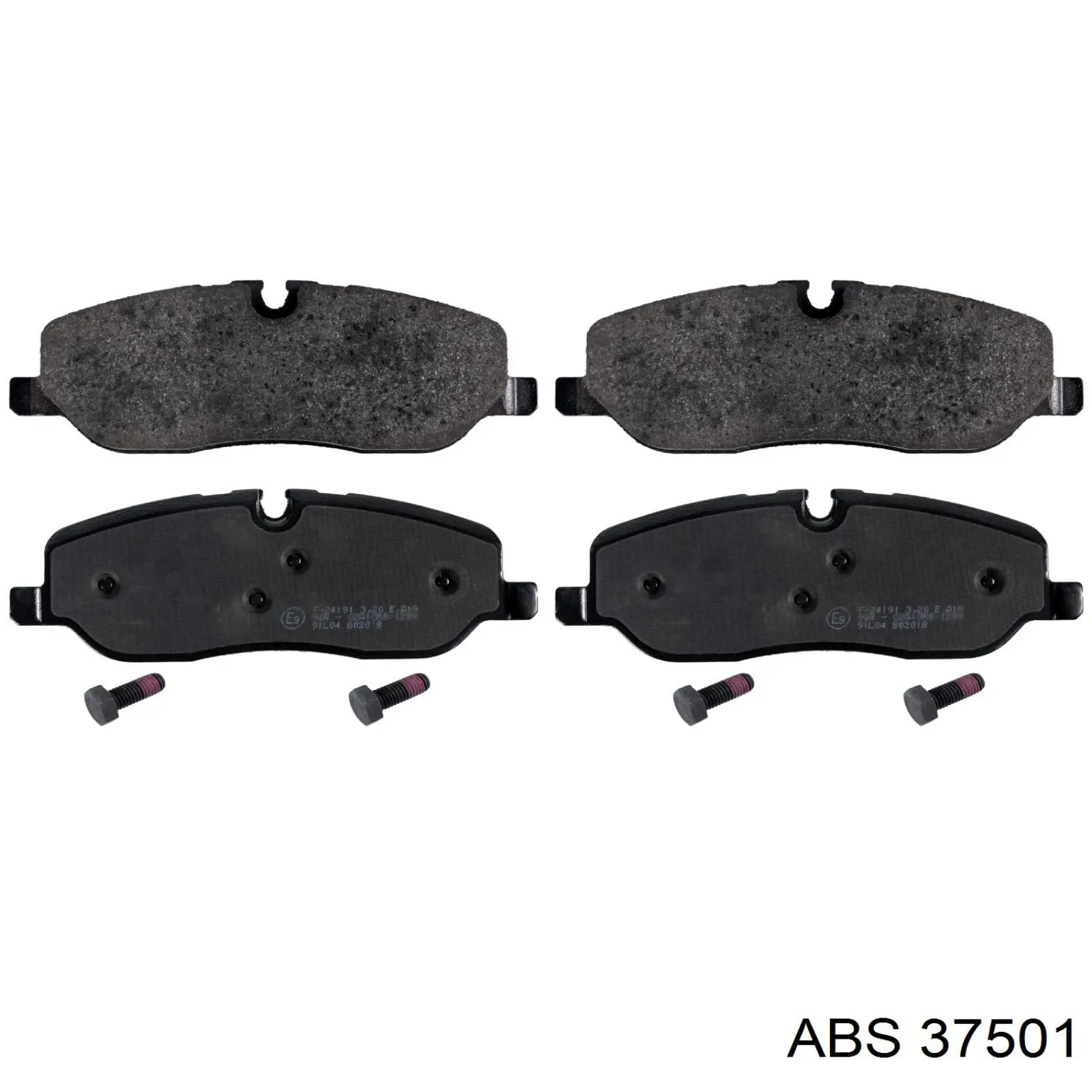 Гальмівні колодки ABS 37501 ціна, від 22.38 USD
