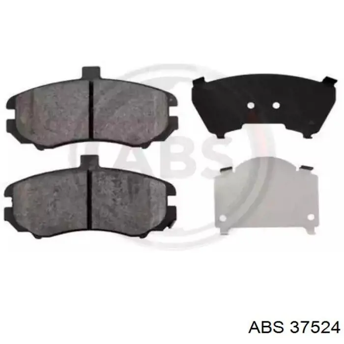 Купити 37524 ABS Колодки гальмівні передні, дискові