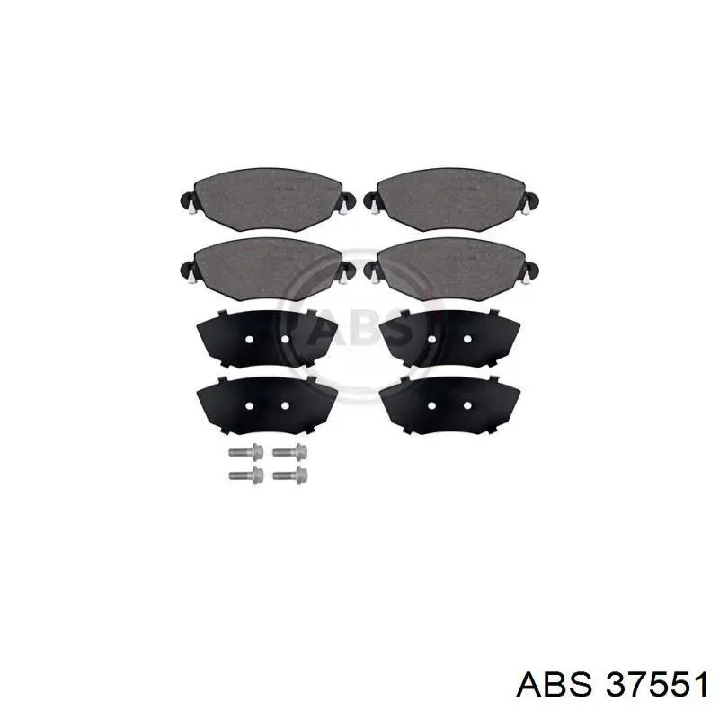 Гальмівні колодки ABS 37551 ціна, від 31.87 USD