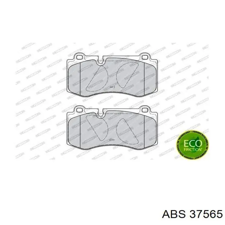 Тормозні колодки ABS 37565