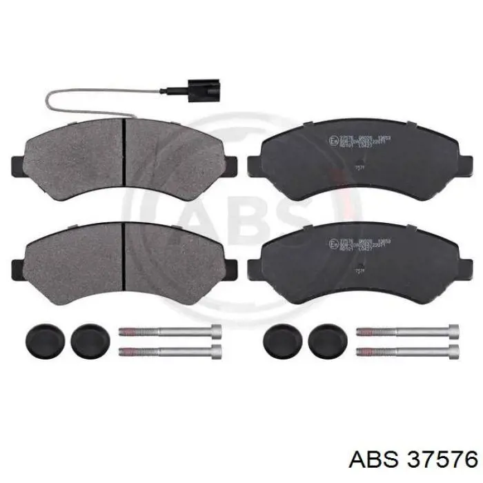 Гальмівні колодки ABS 37576 ціна, від 26.24 USD