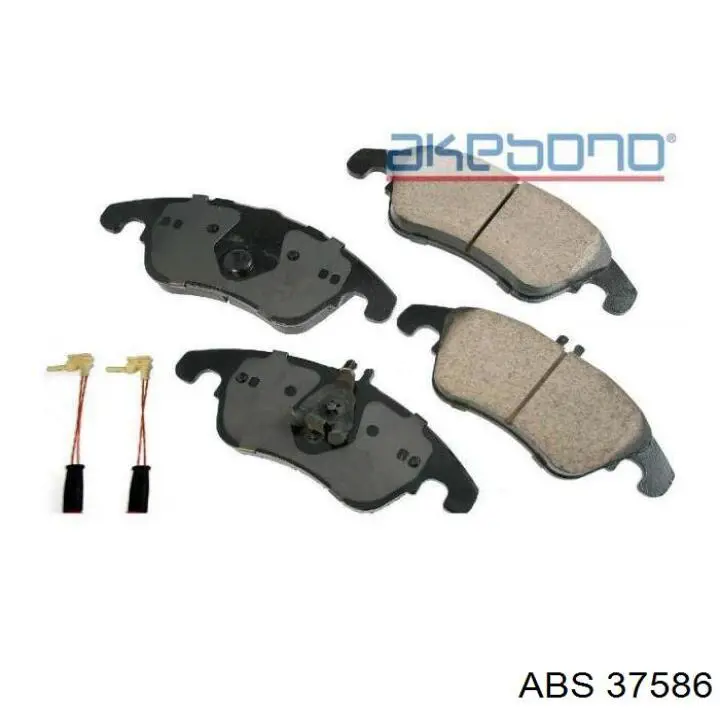 Гальмівні колодки ABS 37586 ціна, від 27.84 USD