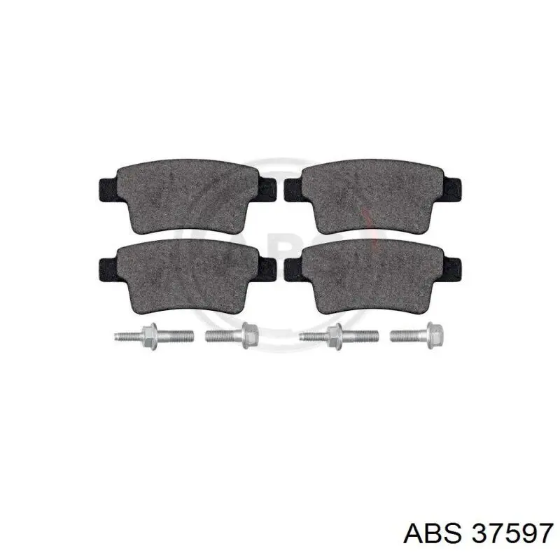 Купити 37597 ABS Задні колодки