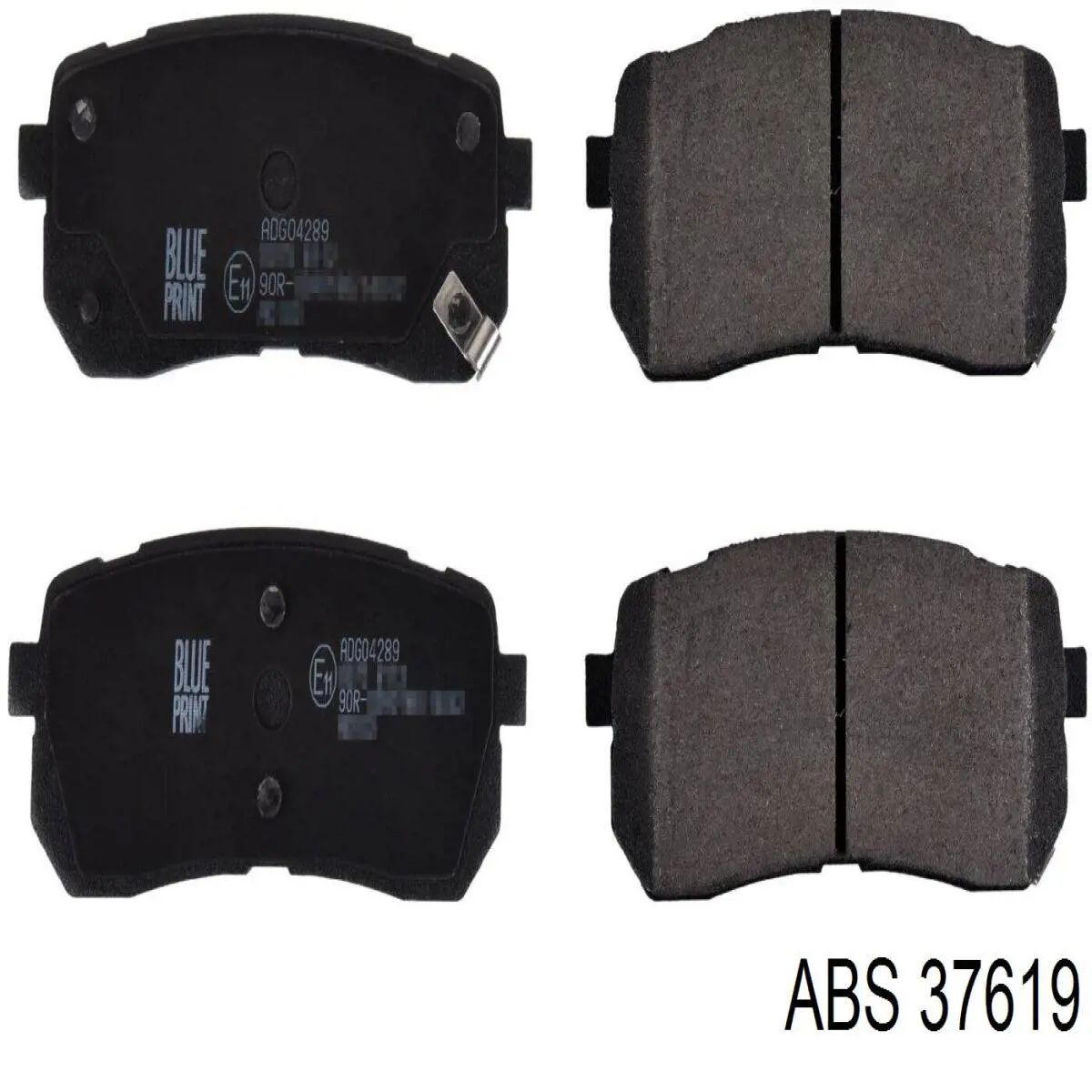 Купити 37619 ABS Задні колодки