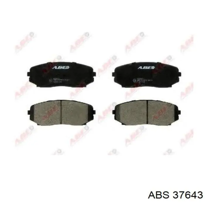 Гальмівні колодки ABS 37643 ціна, від 20.74 USD