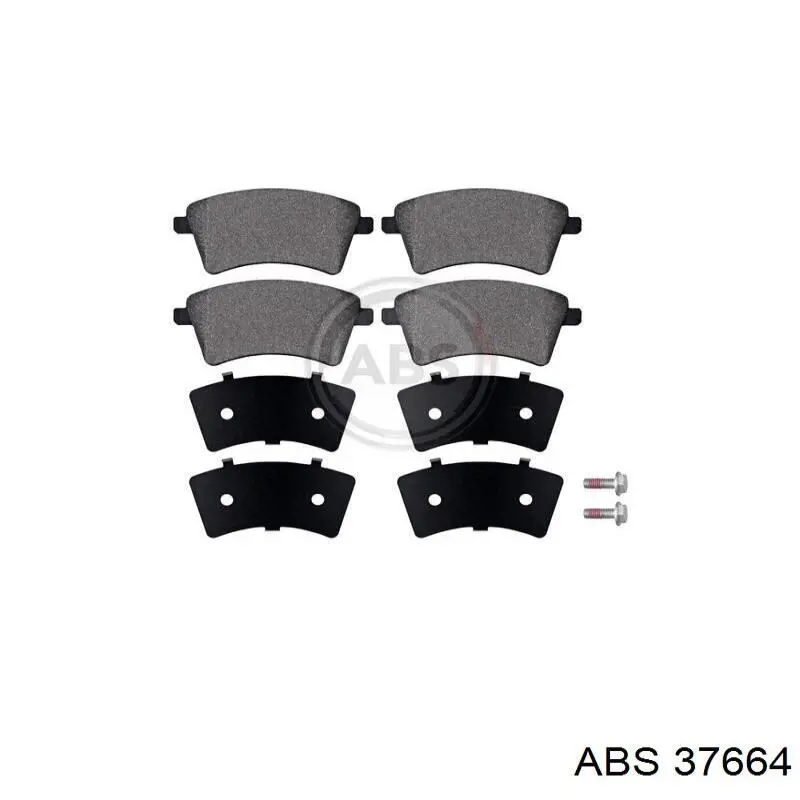 Гальмівні колодки ABS 37664 ціна, від 16.74 USD
