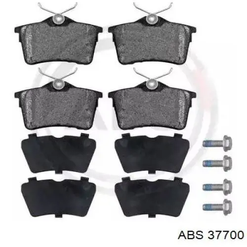 Задні гальмівні колодки ABS 37700 ціна, від 13.27 USD