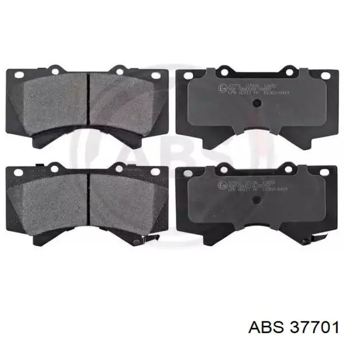 Купити 37701 ABS Колодки гальмівні передні, дискові