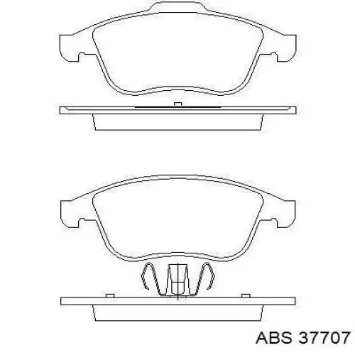 Гальмівні колодки ABS 37707 ціна, від 24.19 USD