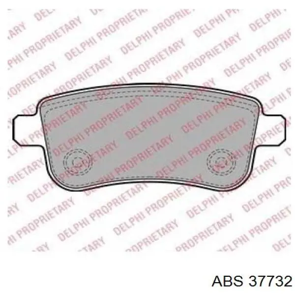 Купити 37732 ABS Задні колодки