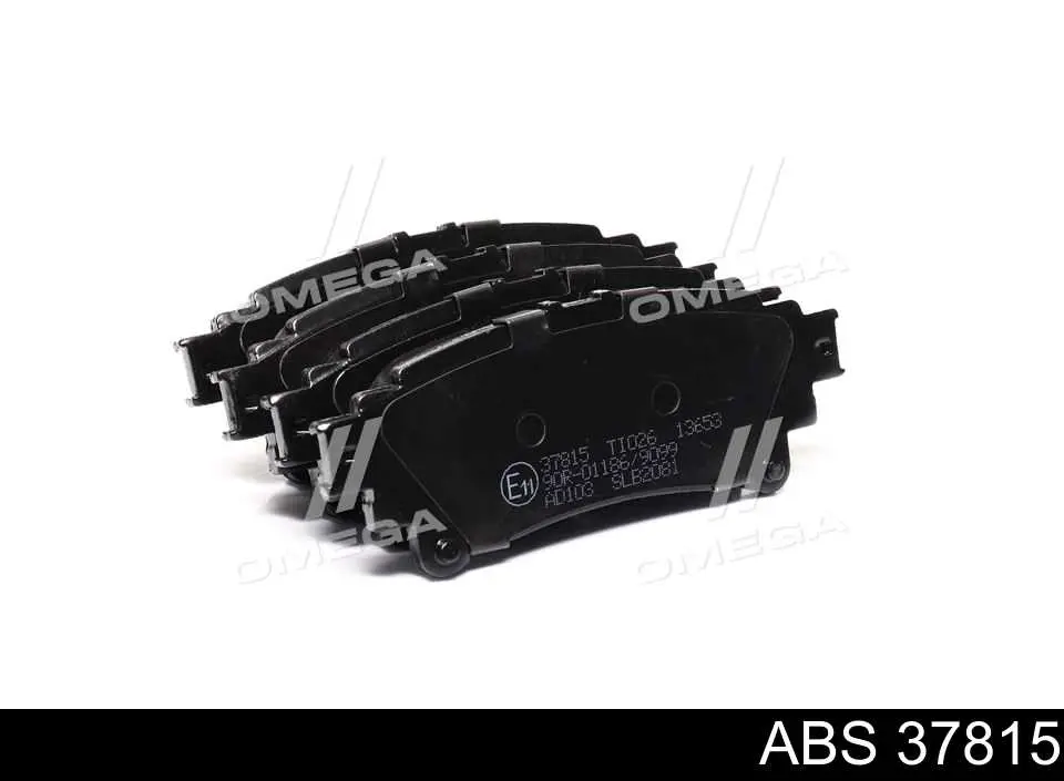 Задні гальмівні колодки ABS 37815 ціна, від 19.40 USD
