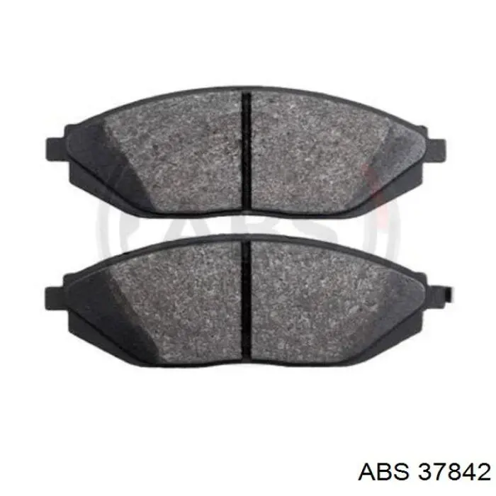 Купити 37842 ABS Колодки гальмівні передні, дискові