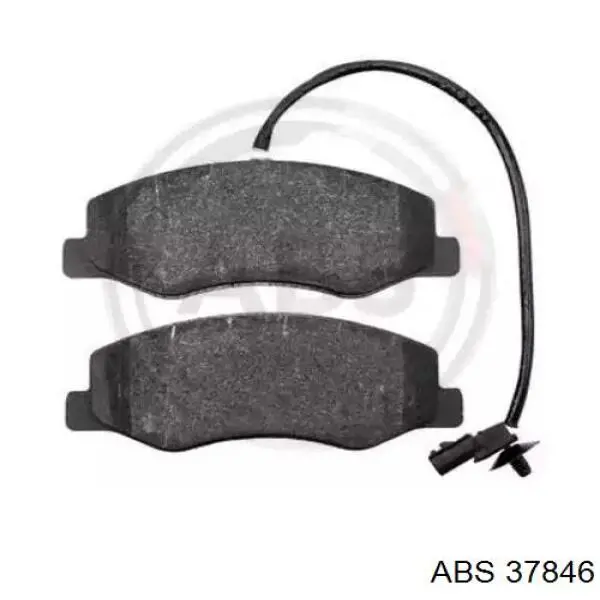 Задні гальмівні колодки ABS 37846 ціна, від 24.20 USD