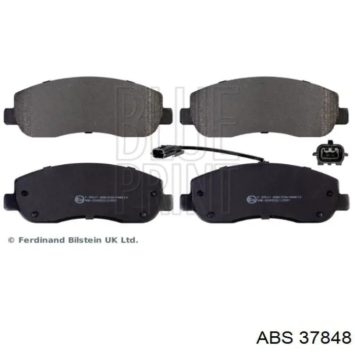 Купити 37848 ABS Колодки гальмівні передні, дискові