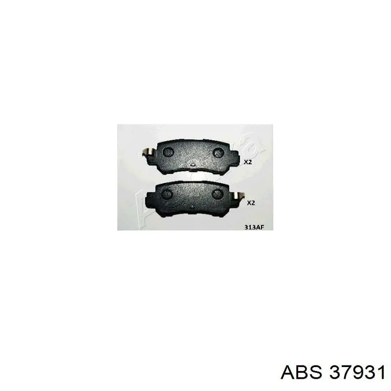 Купити 37931 ABS Задні колодки