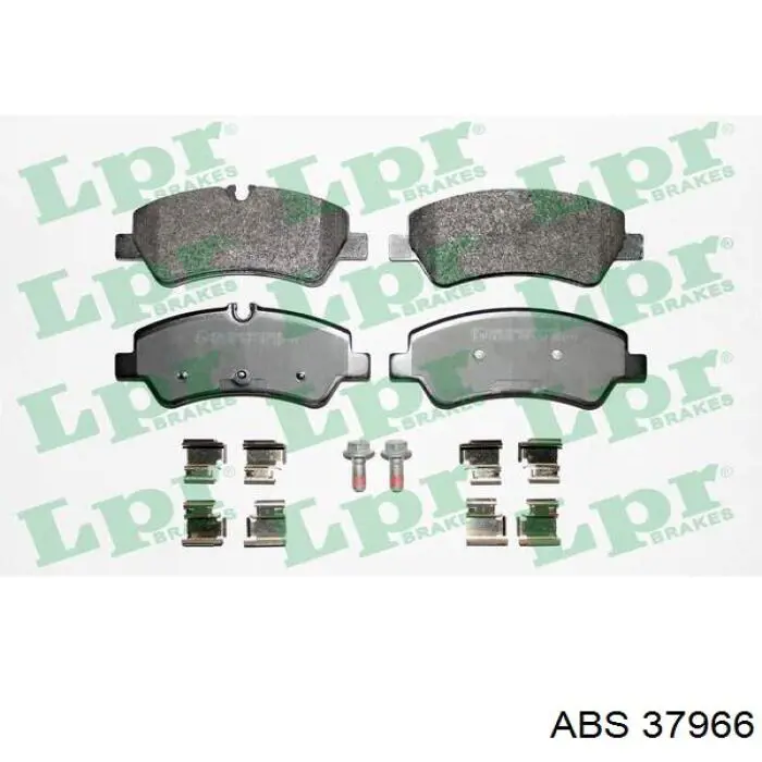 Задні гальмівні колодки ABS 37966 ціна, від 20.31 USD