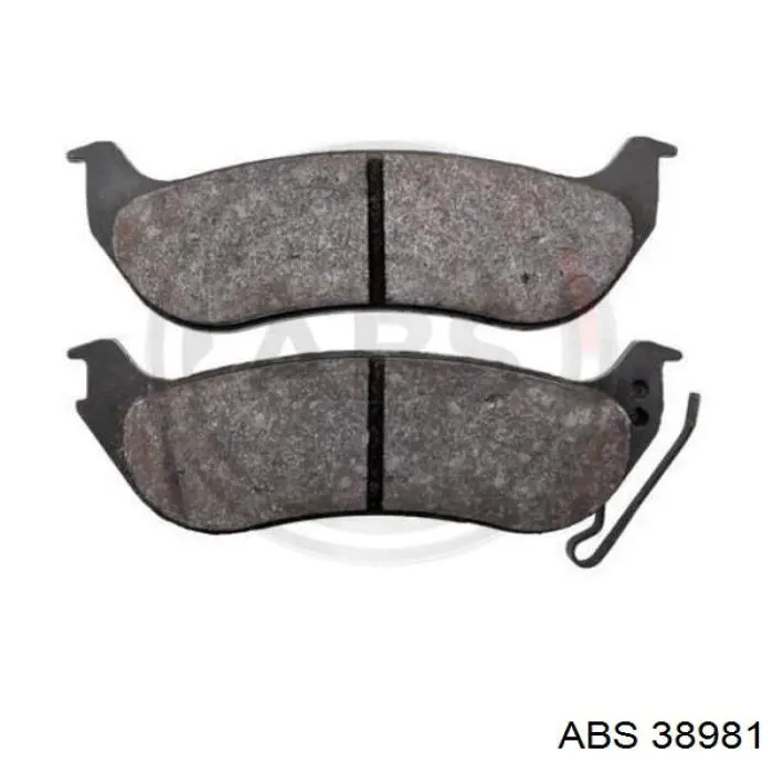 Купити 38981 ABS Задні колодки