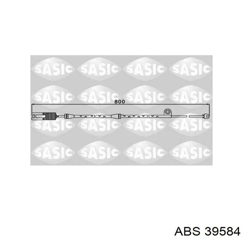 39584 ABS Сенсор зносу