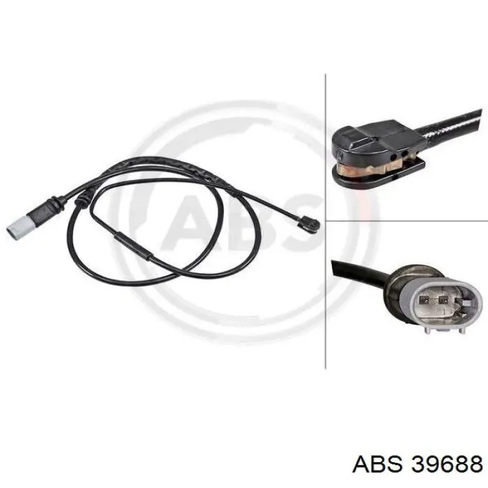 Датчик зносу гальмівних колодок, задній ABS 39688