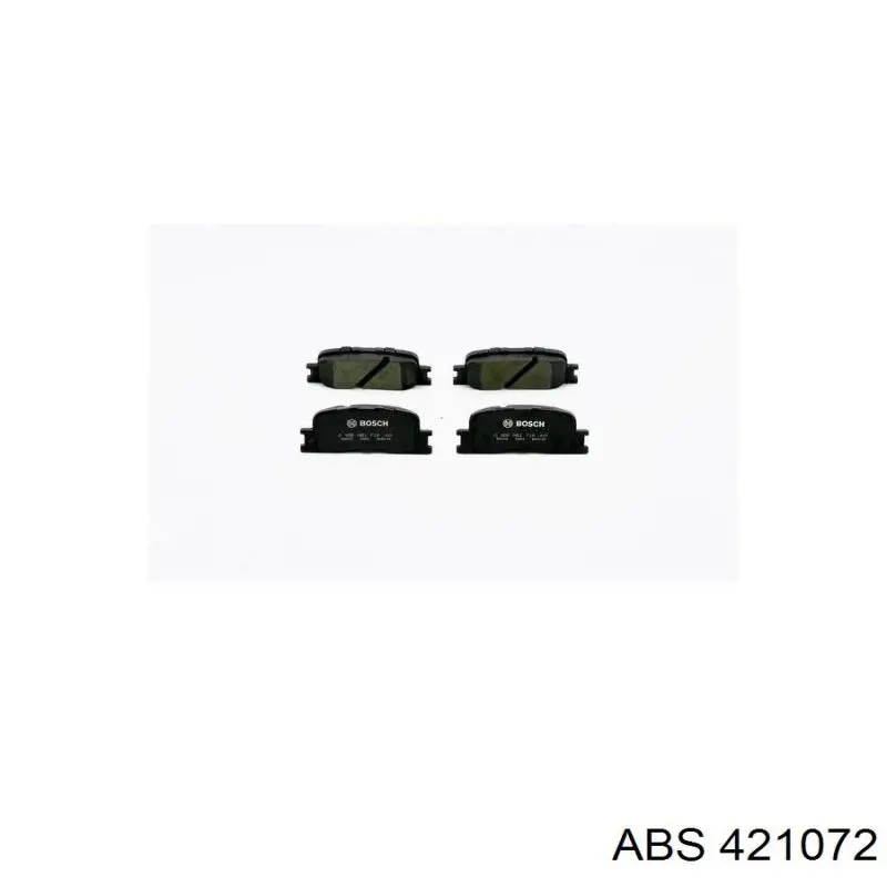 Супорт гальмівний задній правий ABS 421072 ціна, від 56.07 USD