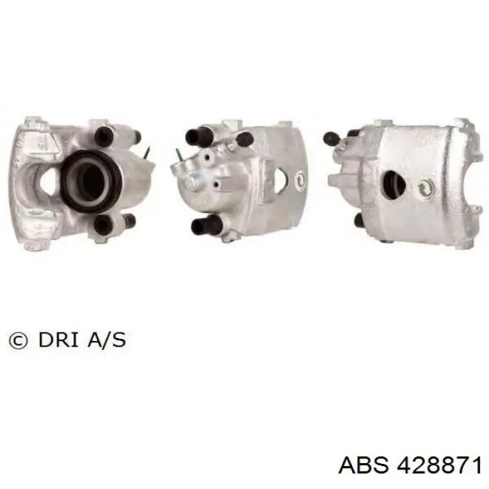 Супорт гальмівний передній лівий ABS 428871 ціна, від 39.08 USD