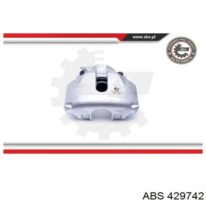 Супорт гальмівний передній правий ABS 429742 ціна, від 53.68 USD
