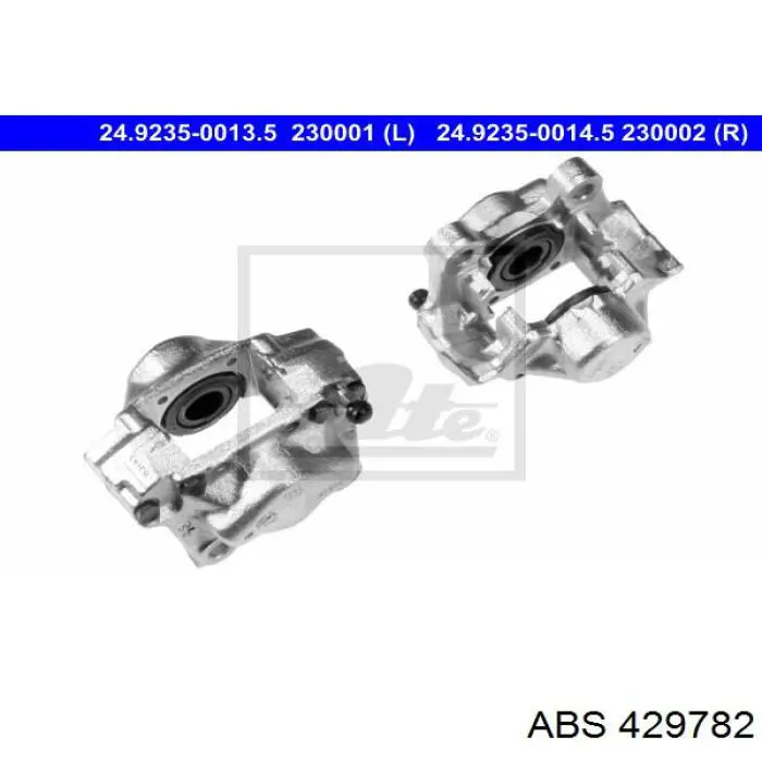 Купити 429782 ABS Супорт задній правий