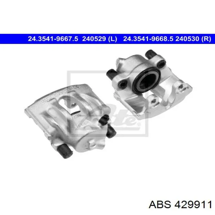 Купити 429911 ABS Супорт гальмівний передній лівий