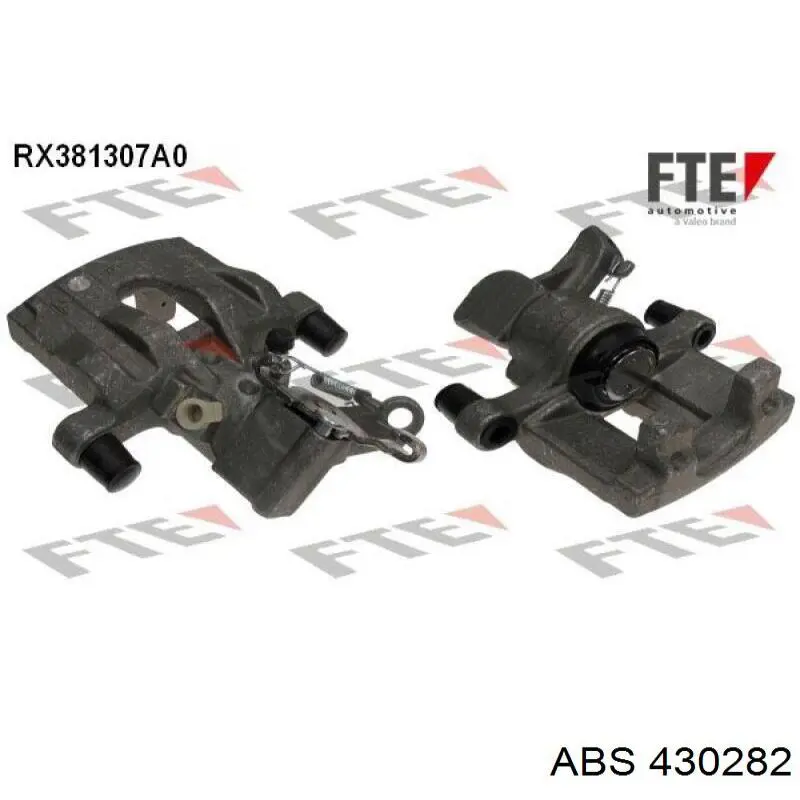 Супорт гальмівний задній правий ABS 430282 ціна, від 65.27 USD