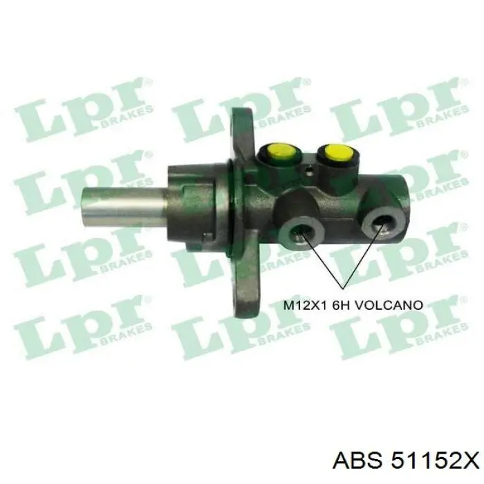 Циліндр головний гальма (Гідротормоз) ABS 51152X ціна, від 16.47 USD