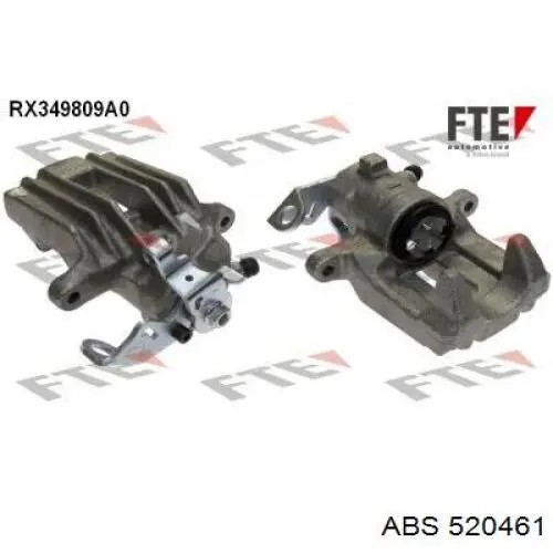 Супорт гальмівний задній правий ABS 520461 ціна, від 62.67 USD