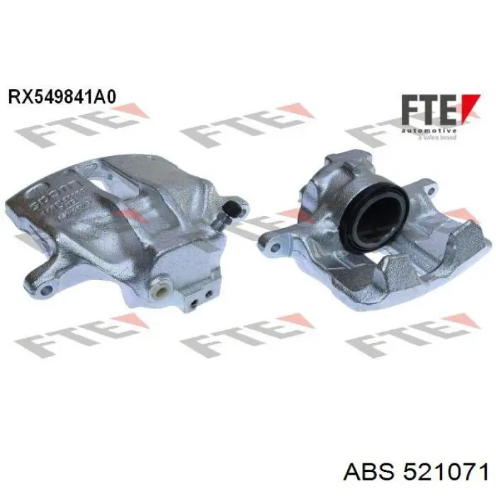 CZH1186 ABE Супорт гальмівний, передній, лівий
