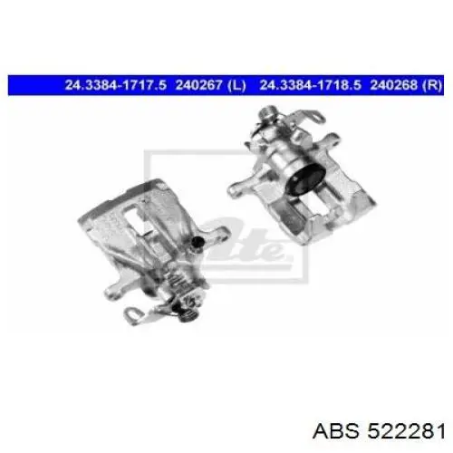 Купити 522281 ABS Супорт задній лівий