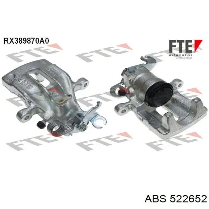 Супорт гальмівний задній правий ABS 522652 ціна, від 43.36 USD