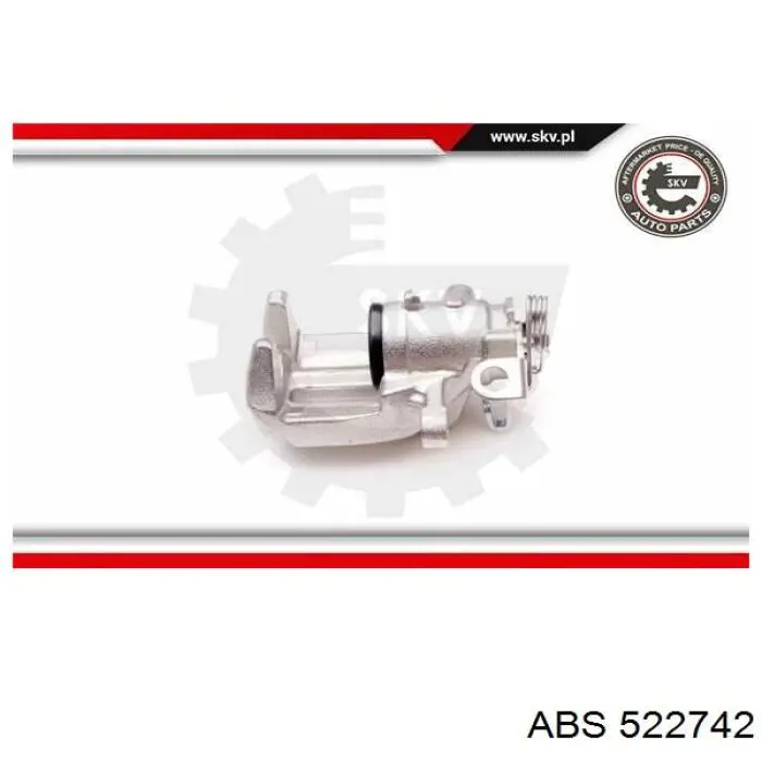 Супорт задній правий 522742 ABS