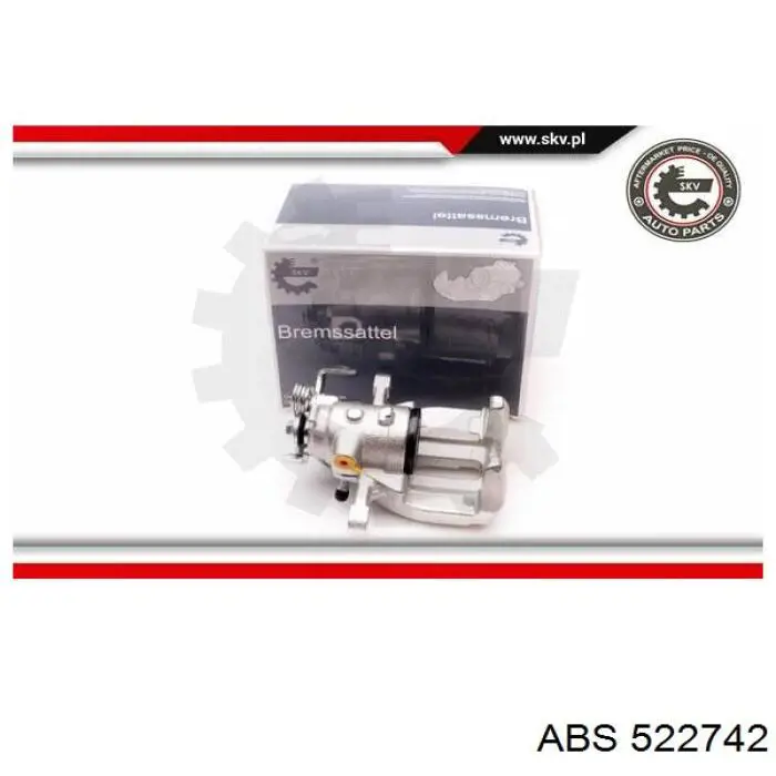 Супорт гальмівний задній правий ABS 522742 ціна, від 57.08 USD