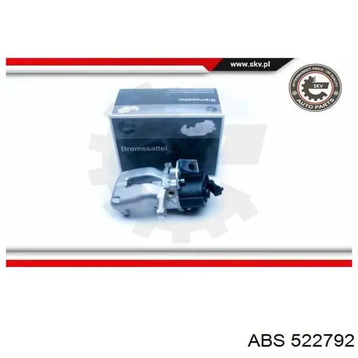 Супорт гальмівний задній правий ABS 522792 ціна, від 88.68 USD