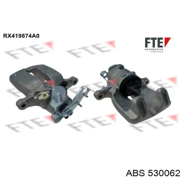 Супорт гальмівний задній правий ABS 530062 ціна, від 57.90 USD