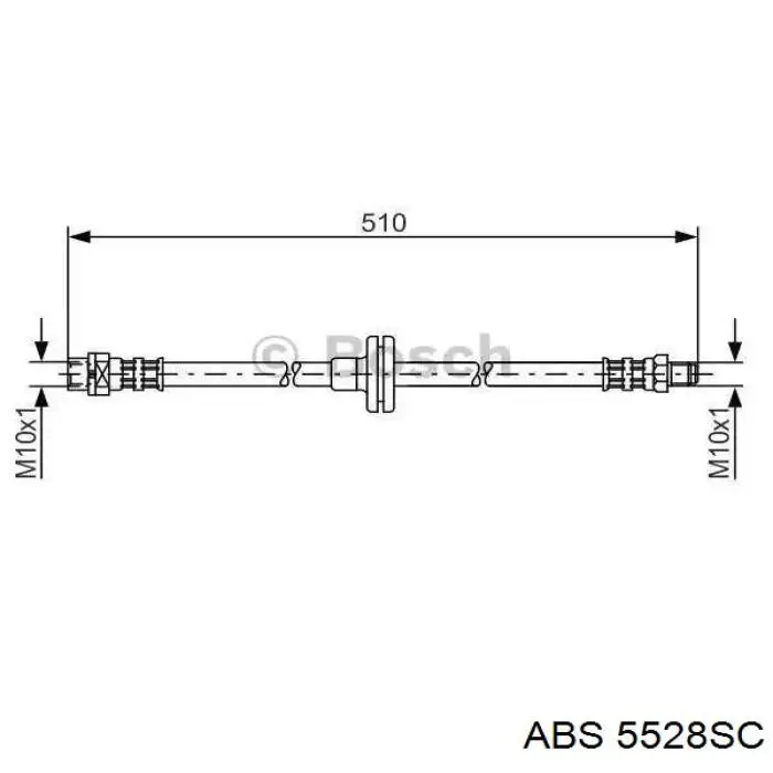 5528SC ABS Барабан гальмівний задній