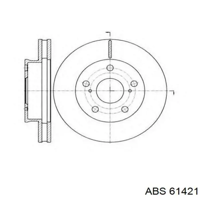 ГЦЗ ABS 61421 ціна, від 28.96 USD