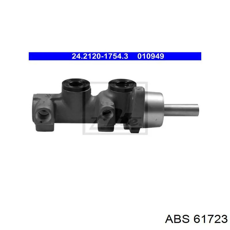 Циліндр головний гальма (Гідротормоз) ABS 61723 ціна, від 29.84 USD